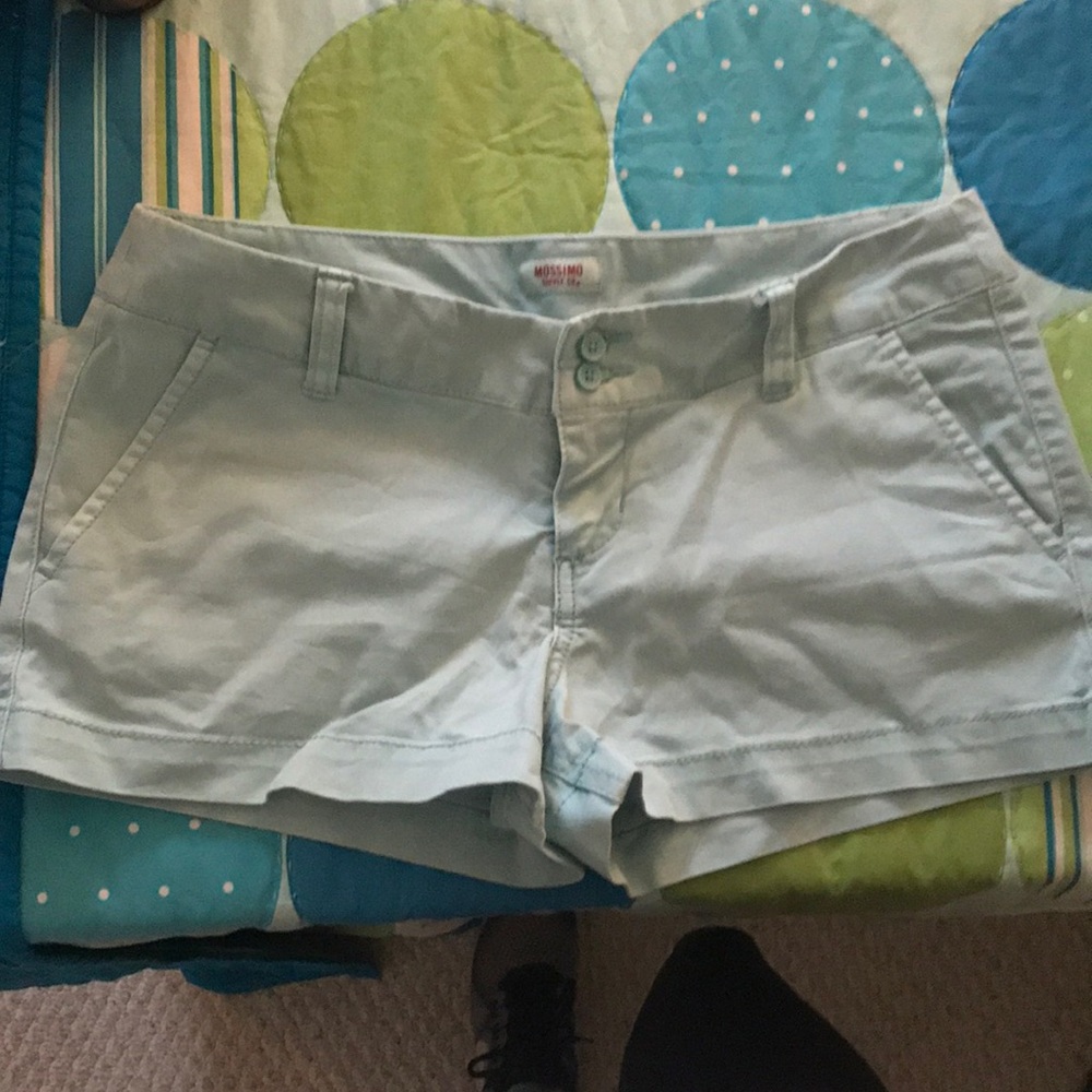 Blue shorts